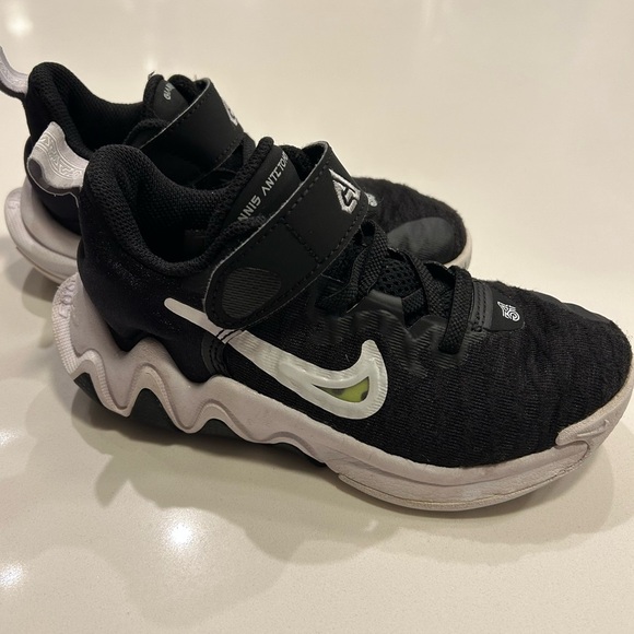 Nike Other - Nike Kids Giannis Immortality Black and White Sneakers, size 11C